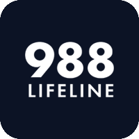988 Suicide and Crisis Lifeline icon